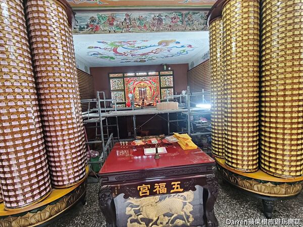 ▲▼桃園蘆竹全台最老財神廟「南崁五福宮」，開基玄壇元帥祖廟歷史文化參拜攻略。（圖／部落客DARREN提供）