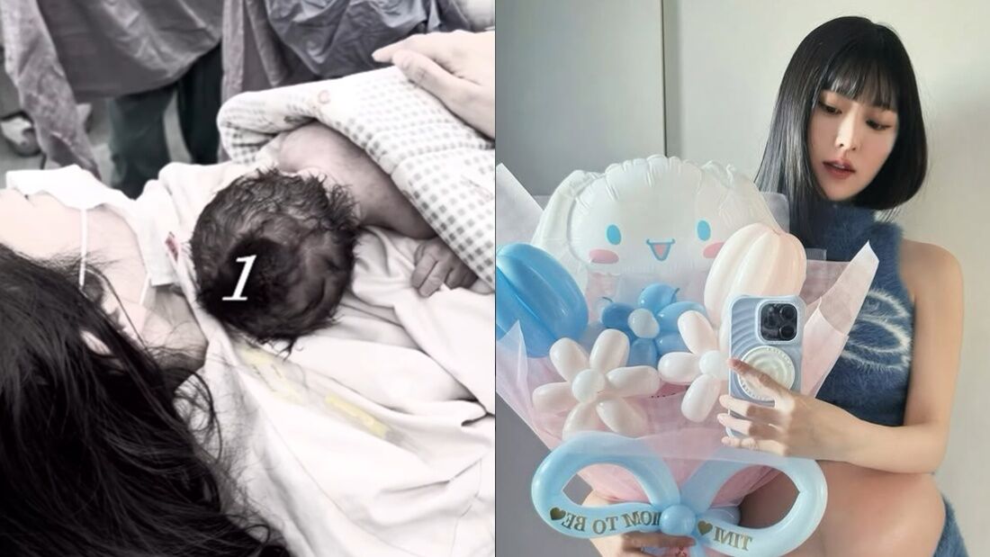 ▲簡廷倪生了。（圖／翻攝自Instagram／tinichien）