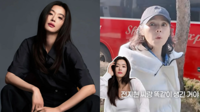 全智賢二兒子長相首曝光！　她巧遇「全智賢帶娃」：母子長超像