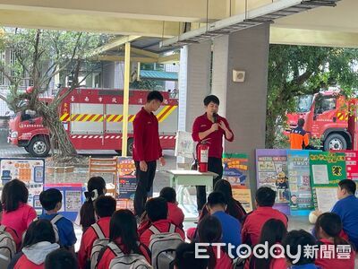 強化校園防災意識　南消東山分隊前進東山國中宣導消防安全
