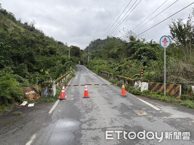 花蓮大雨不斷！瑞港公路多處坍方落石　預警封閉請改道