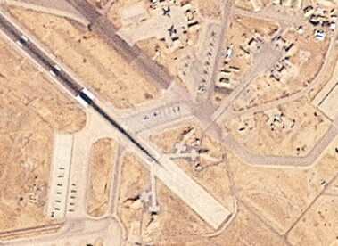 ▲▼ 約旦穆瓦法克薩爾提空軍基地（Muwaffaq Salti Air Base）。（圖／路透）