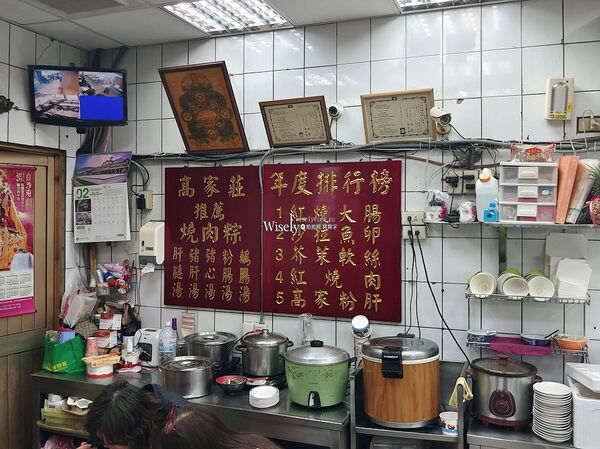 ▲▼台北50年黑白切老店「高家莊米苔目」，林森北路深夜食堂。（圖／部落客WISELY提供）