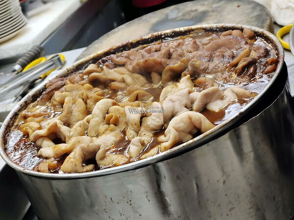 ▲▼台北50年黑白切老店「高家莊米苔目」，林森北路深夜食堂。（圖／部落客WISELY提供）