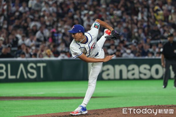 ▲中華隊投手沙子宸。（圖／記者林敬旻攝）