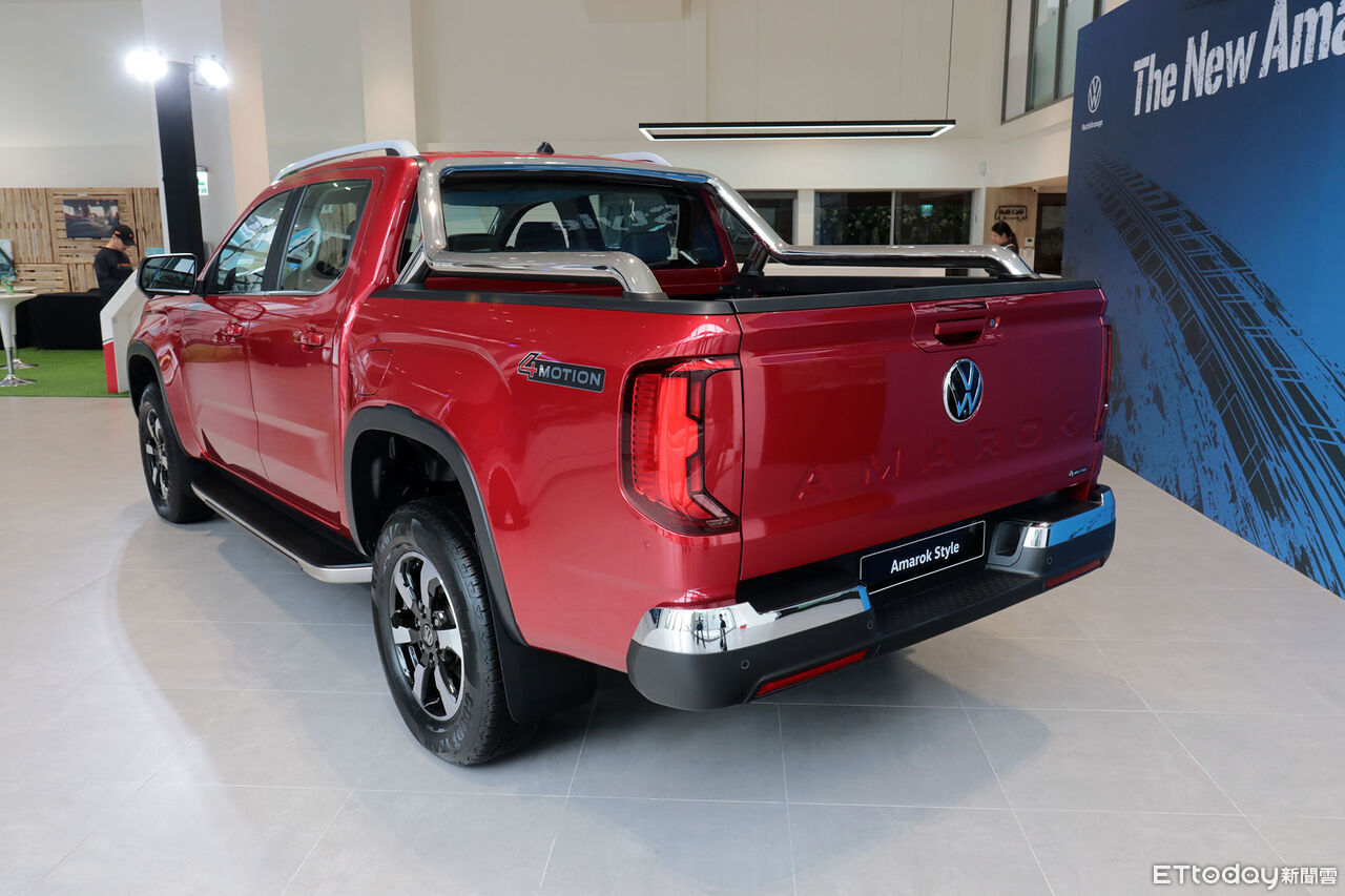 ▲179.9萬！福斯「Amarok皮卡車2.0柴油動力」開賣　省稅金也更省油。（圖／記者張慶輝攝）