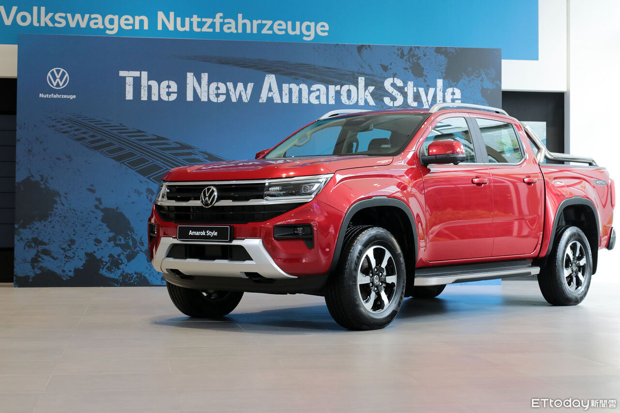 ▲179.9萬！福斯「Amarok皮卡車2.0柴油動力」開賣　省稅金也更省油。（圖／記者張慶輝攝）