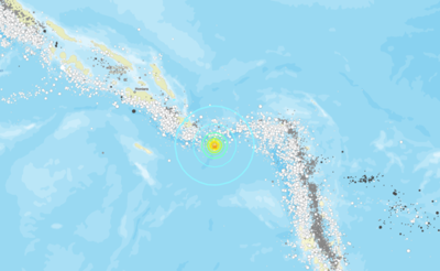 快訊／索羅門群島外海發生6.3強震！深度僅8.7公里
