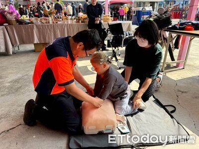 七股紅蔥頭文化節人潮湧現　南消三大進駐宣導清明防火