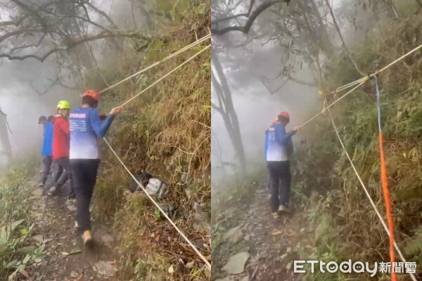 ▲北大武山2k墜落山谷案。（圖／記者陳崑福翻攝）