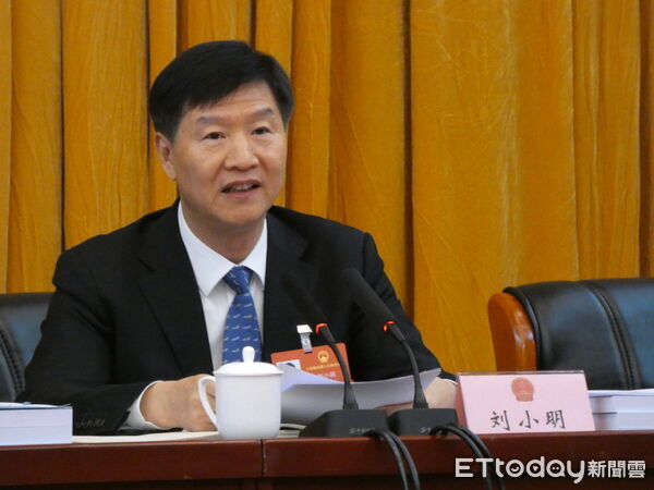 ▲▼大陸全國人大會議海南代表團今（7）日向媒體開放，海南省長劉小明出席。（圖／記者陳冠宇攝）