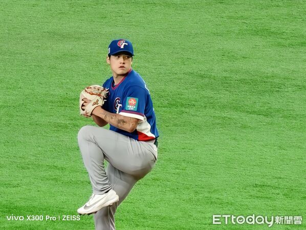 ▲▼        經典賽中華隊莊陳仲敖     。（圖／記者王真魚攝）