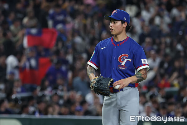 ▲中華隊投手林昱珉。（圖／記者林敬旻攝）