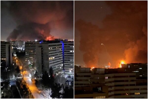 ▲▼伊朗麥拉貝德機場（Mehrabad airport）大火。（圖／路透）