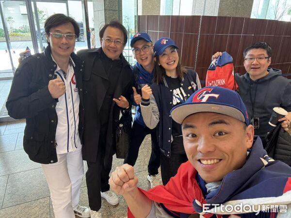 ▲▼  洪孟楷赴日觀看WBC  。（圖／翻攝洪孟楷臉書）