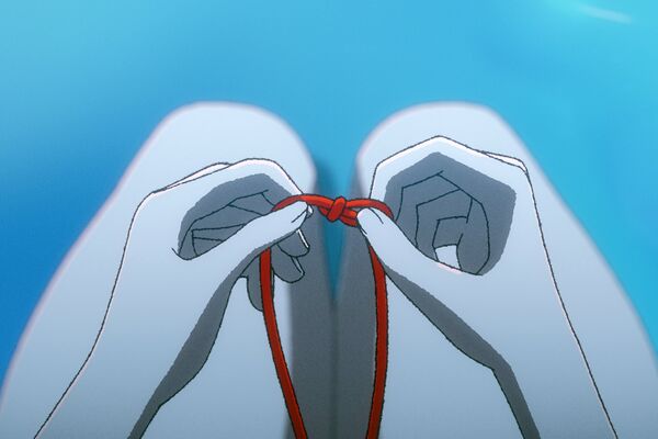 ▲史上最萌陰間使者「小鬼」（中）在《世外》片中引渡亡魂、身負重任。（圖／甲上提供）