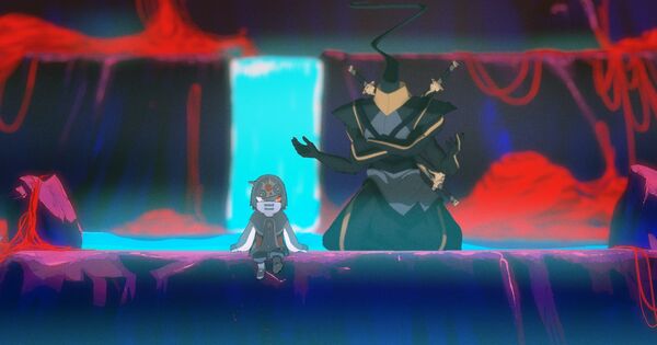 ▲史上最萌陰間使者「小鬼」（中）在《世外》片中引渡亡魂、身負重任。（圖／甲上提供）