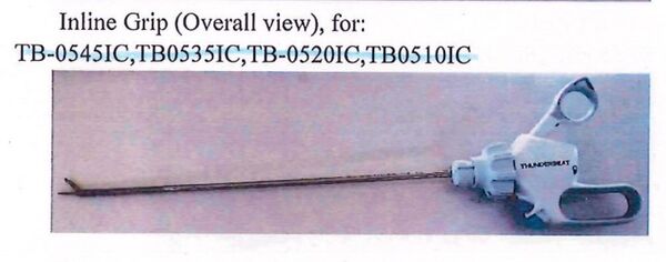 ▲▼奧林柏斯開放性手術用超音波電刀回收警訊。（圖／食藥署提供）