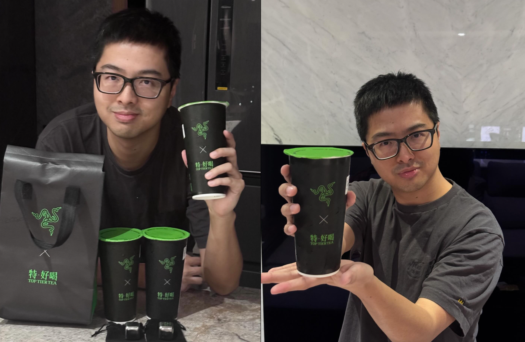 ▲▼知名實況主丁特在台捷、台韓大戰，為中華隊祭出3000杯飲料。（圖／Dinter臉書）