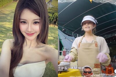 趙露思夜市擺攤生意不做了！　親口認假象：我真不是那塊料