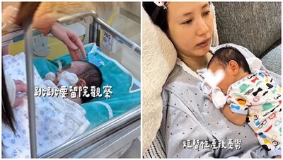 一月大兒子「突被要求留院觀察」！愛雅罹產後憂鬱淚崩：原來當媽是這樣