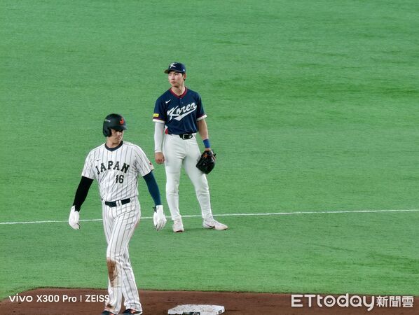 ▲大谷翔平與金慧成。（圖／記者楊舒帆攝）