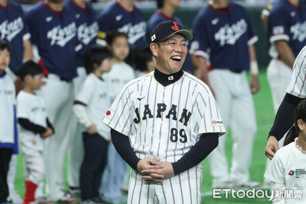 ▲日本隊監督井端弘和。（圖／記者林敬旻攝）