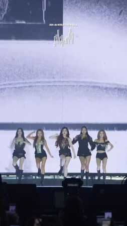 ▲▼直擊／舒華回台灣主場！i-dle齊喊：我是誰～　大巨蛋粉絲反應超狂。（圖／翻攝自i-dle官方IG）