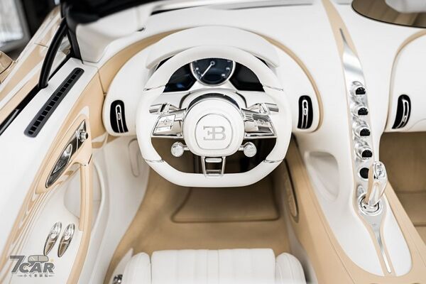 白金雙色詮釋優雅美學　Bugatti W16 Mistral「La Perle Rare」問世