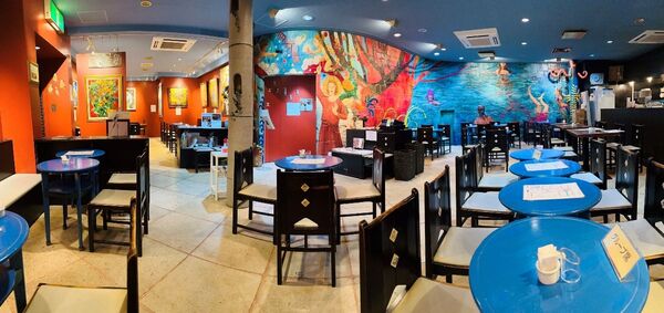 ▲▼東京藝廊咖啡。（圖／ギャラリー珈琲店 古瀬戸提供）