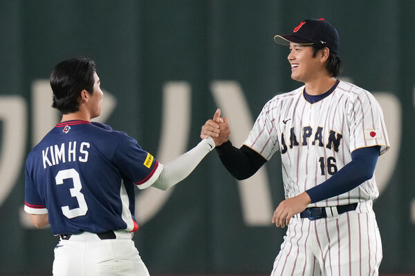 ▲大谷翔平、金慧成。（圖／達志影像／美聯社）