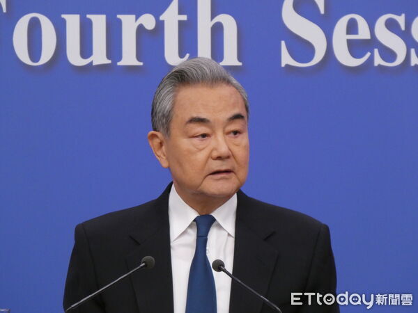 ▲▼2026兩會，大陸外長王毅出席外長記者會。（圖／記者陳冠宇攝）