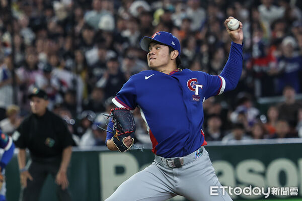 ▲中華隊投手林維恩。（圖／記者林敬旻攝）