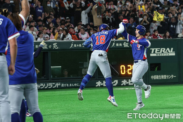 ▲中華隊費爾柴德全壘打。（圖／記者林敬旻攝）