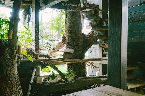 ▲▼龍潭最隱密樹屋窯烤麵包「郭爸龍潭樹屋」，一周只營業三天。（圖／部落客黑皮提供）