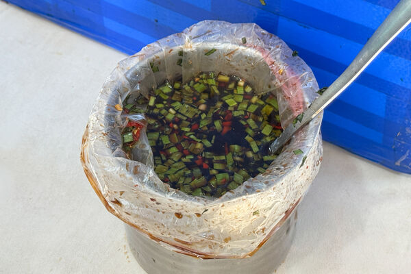 ▲▼台中北屯「大坑九號步道魚丸伯」，魚丸湯一碗10元，免費加湯超佛心。（圖／部落客飛天璇提供）