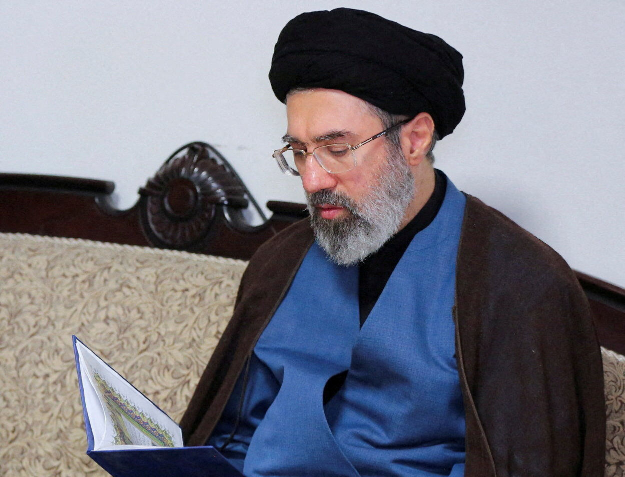 ▲▼  伊朗新任最高領袖穆吉塔巴（Mojtaba Khamenei）。（圖／路透）