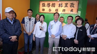 張啓楷林昱孜東區服務處揭牌　宣示打造親子友善嘉義市