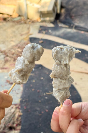 ▲▼台中北屯「大坑九號步道魚丸伯」，魚丸湯一碗10元，免費加湯超佛心。（圖／部落客飛天璇提供）