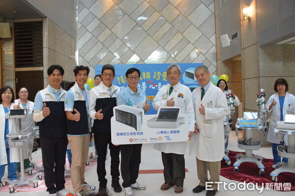 ▲台東馬偕獲贈7台重症醫療設備。（圖／記者楊晨東翻攝）