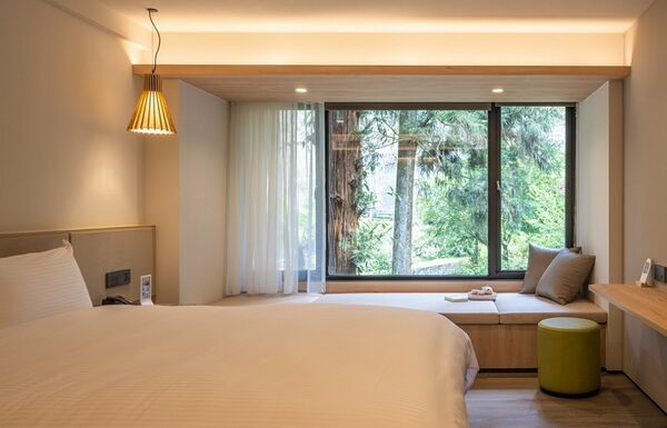 ▲溪頭福華推森林療癒遊程優惠-漢光樓雙人房,一站式五感體驗森林療癒遊程。（圖／業者提供）