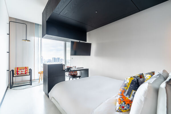 ▲老爺酒店集團首度攜手王品集團推出「開工in援 Check in, Dig in！」聯合住房專案，即日起至4月30日，預訂集團旗下8家指定飯店，雙人入住每晚最低2,868元起。（圖／業者提供）