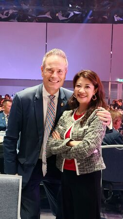 ▲▼隸屬立法院國防及外交委員會的民進黨立委林楚茵、羅美玲近日受邀赴澳洲參加世界台灣商會聯合總會第32屆第2次理監事聯席會議。（圖／翻攝自Threads／@linchuyin1010）