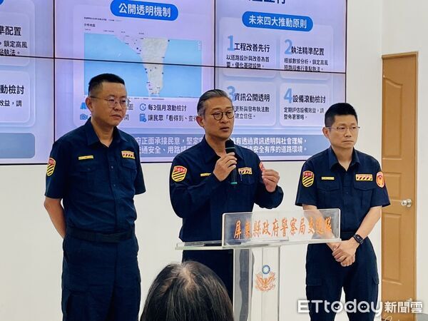 ▲屏東縣政府警察局重申縣內固定測速照相設備只有36支。（圖／記者陳崑福翻攝）