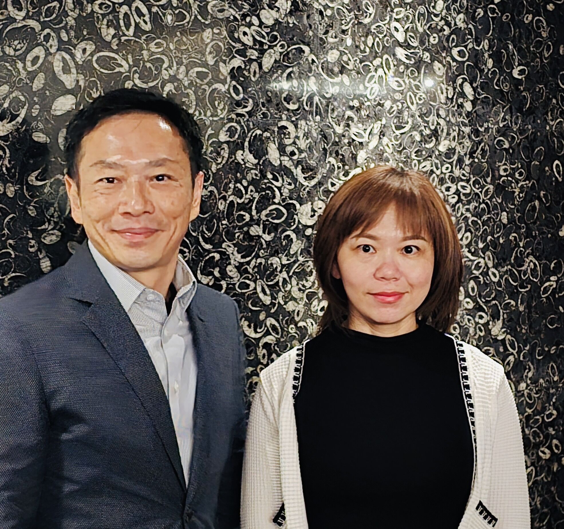 ▲▼昕力資董事長姚勝富(左)及總經理葉怡蘭(右)。（圖／記者高兆麟攝）