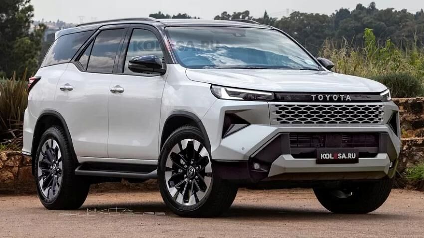 ▲下一代TOYOTA Fortuner於泰國展開測試！已經開始上市倒數。（預想圖／翻攝自《kolesa.ru》）