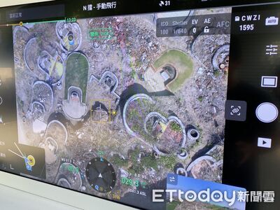 防掃墓火警　新園消防出動「空中保全」監控第一公墓