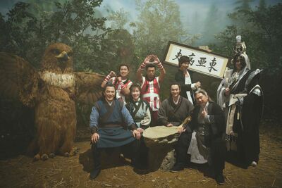 比男神還搶戲！《功夫》辦「影鳥見面會」　神祕鵰兄現身引暴動