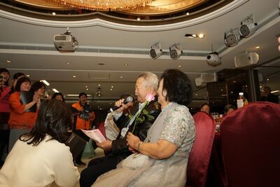 桃園政壇大老楊敏盛慶祝鑽石婚　深情告白「師呆」甜蜜蜜