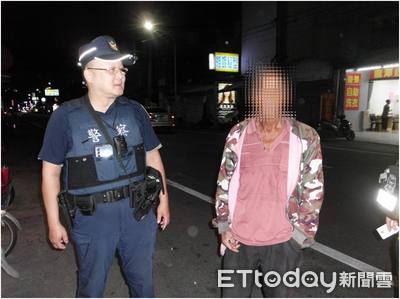 7旬翁夜間醉步路旁險象生　內埔警護送返家保平安
